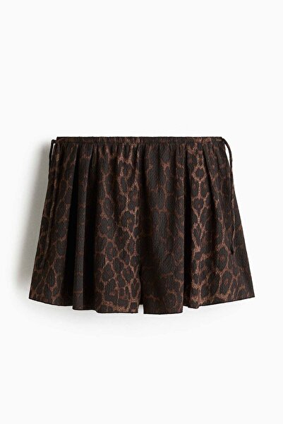 H&M Crinkled jersey shorts