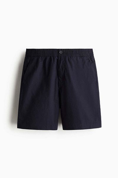 H&M Relaxed Fit Poplin Shorts