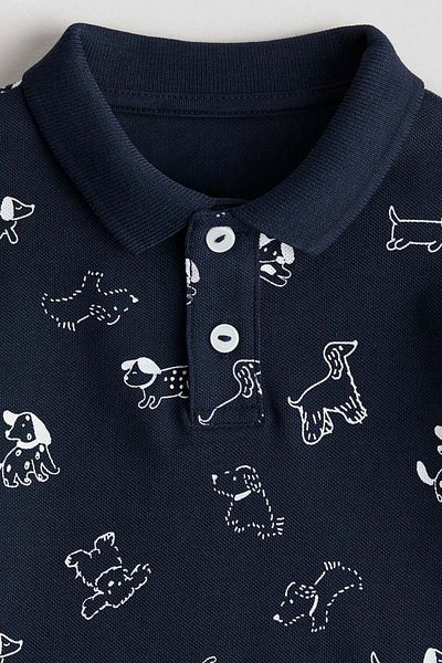H&M Cotton piqué polo shirt