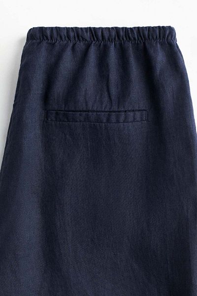 H&M Linen drawstring trousers