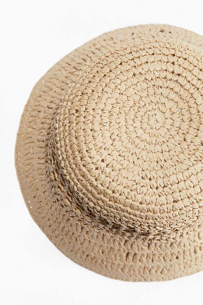 H&M Straw bucket hat