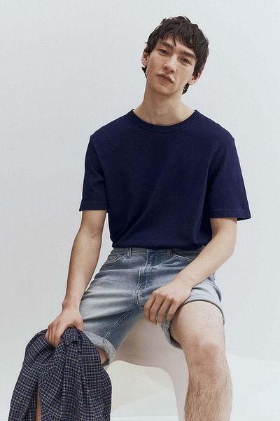 H&M Slim Denim Shorts