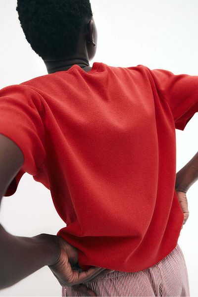 H&M Fine-knit T-shirt