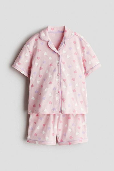 H&M بيجاما جيرسيه منقوشة