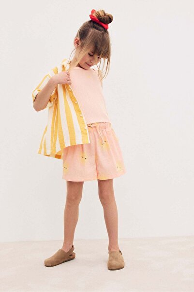 H&M Embroidery-detail strappy top