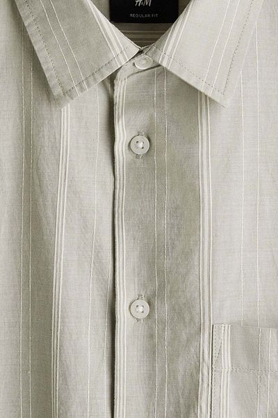 H&M Regular Fit Short-sleeved shirt