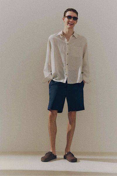 H&M Regular Fit Chino Shorts