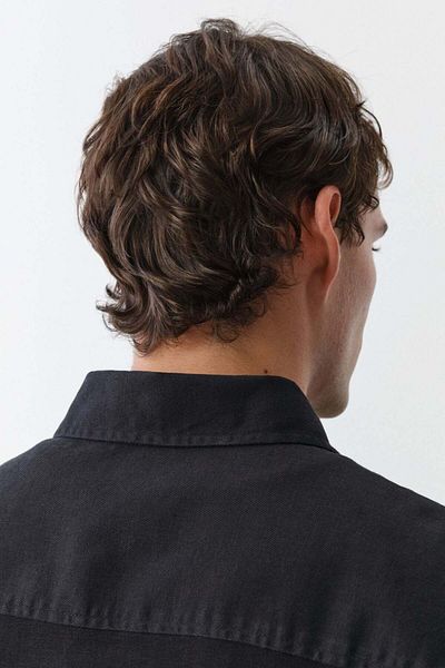 H&M Regular Fit Linen-blend overshirt