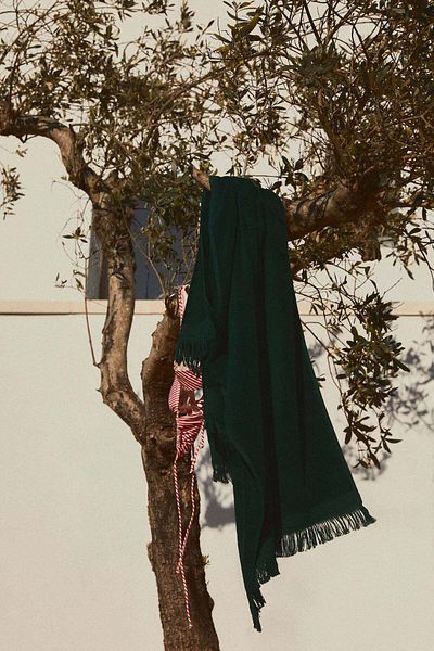 H&M Fringed beach towel