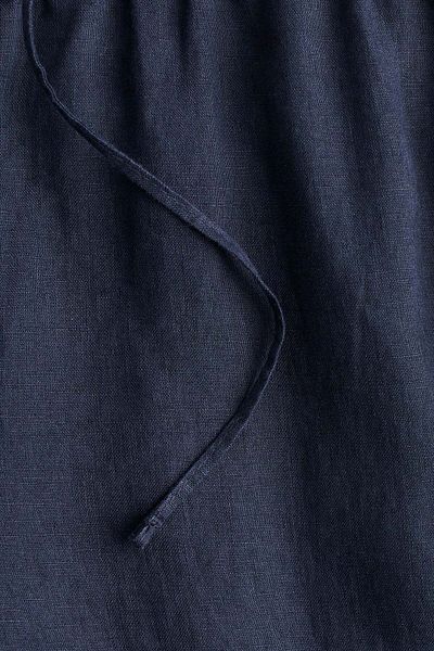 H&M Linen drawstring trousers