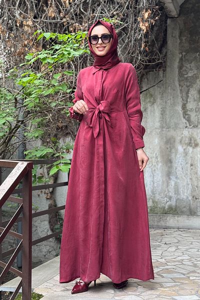 Cloche Haily Dress Cl25Y03Cl372001 Claret Red