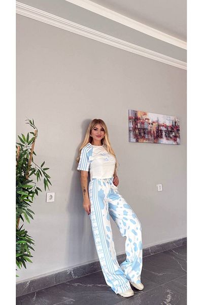 Bella Belluci Patterned Sports Suit