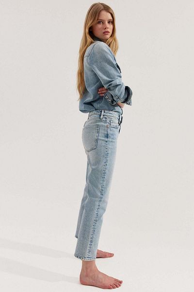 H&M Slim Straight High Ankle Jeans