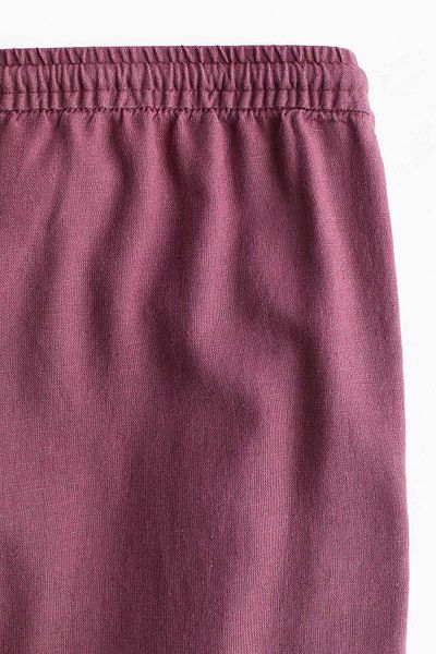 H&M Linen-blend drawstring trousers