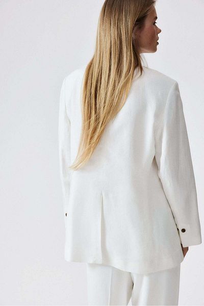H&M Linen-blend blazer