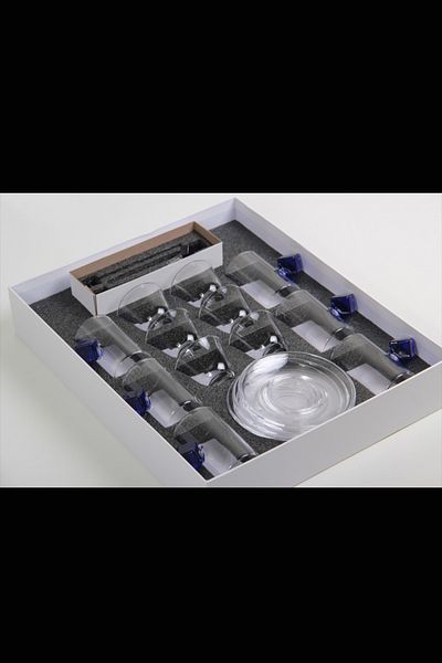 Generic طقم فناجيل قهوة وكاسات شاي
