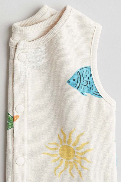 H&M Terry romper suit