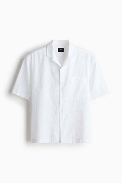 H&M قميص منتجع بقصّة عادية