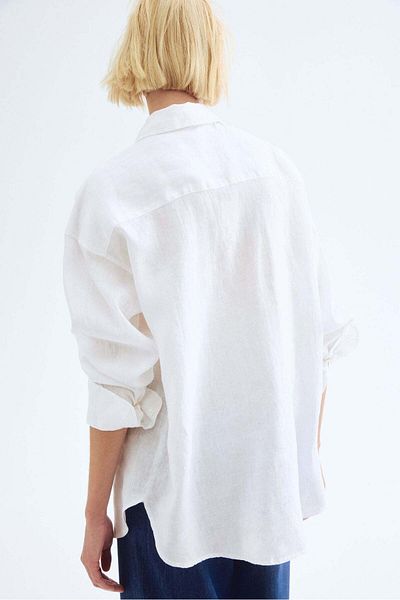 H&M Oversized linen shirt