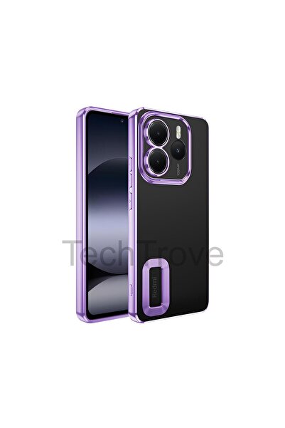 TechTrove Xiaomi Redmi Note 14 5G Kılıf Kamera Korumalı Logo Gösteren Renkli ...
