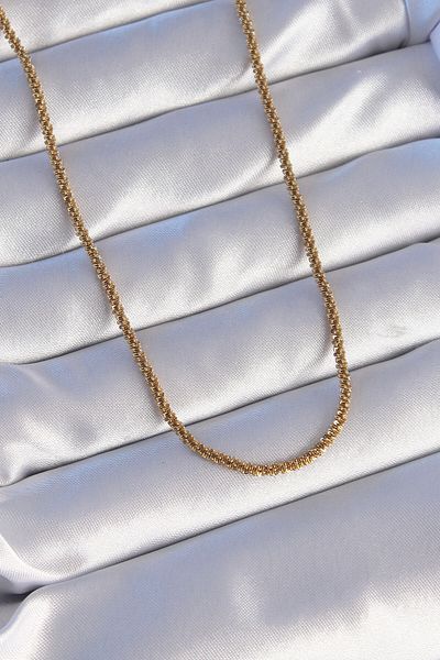 Skygo 316L Steel Gold Color Necklace - Tj-Bko8887