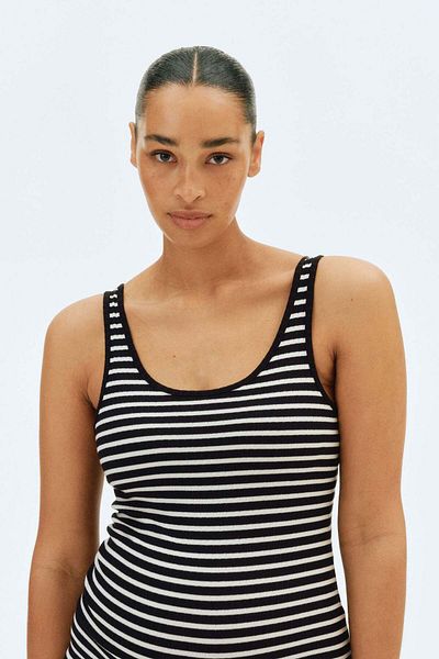 H&M MAMA Fine-knit dress
