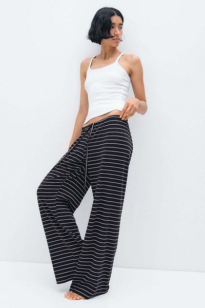 H&M Wide jersey trousers