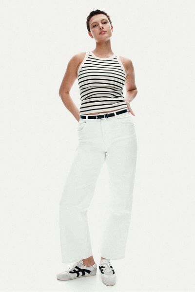 H&M Ribbed Vest Top