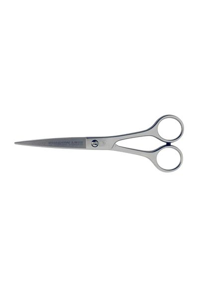 NEZADE STORE M-533 Straight Hair Scissors with Metal Handle No: 5.5 Inch / 13.97 cm - Stainless Steel - Lisinya