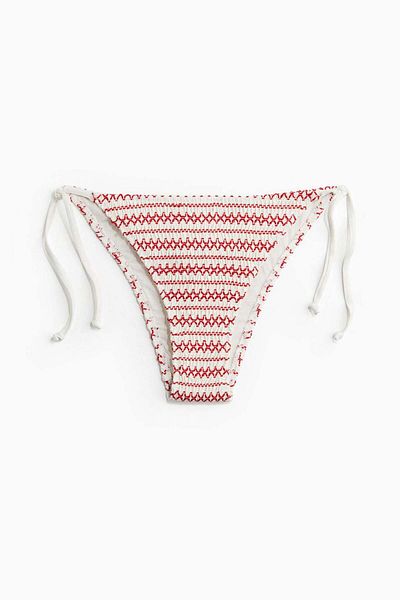 H&M Tie tanga bikini bottoms