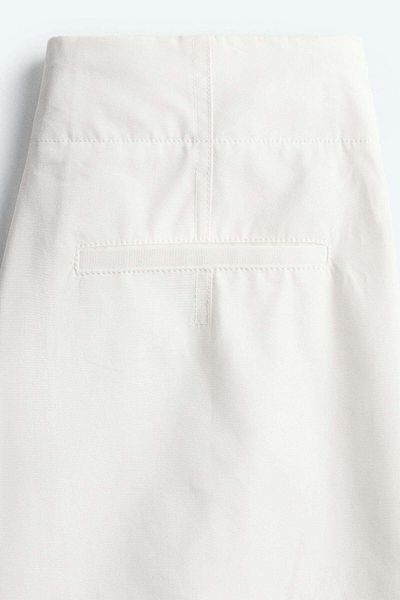 H&M Pleat-front cotton trousers