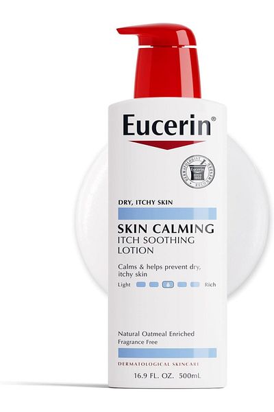 Eucerin Skin Soothing Lotion - Full Body Dry and Itchy Skin with Natural Oatmeal - 16.9 Fl Oz