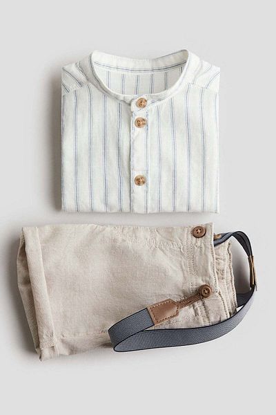 H&M 2-piece set with braces