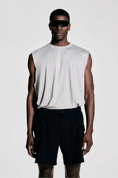 H&M Loose Fit Sports Vest Top With Drymove™