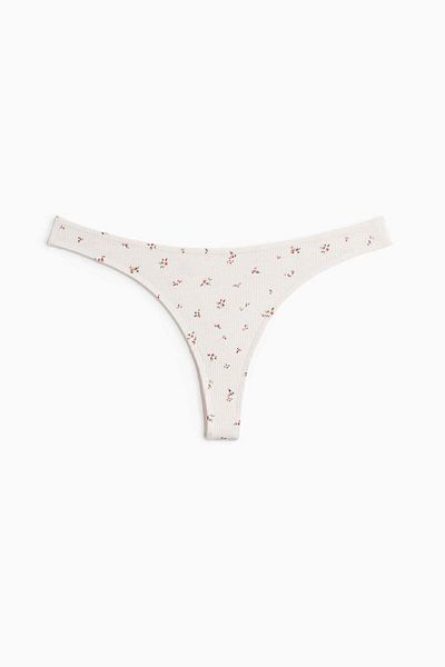 H&M 5-pack cotton thong briefs