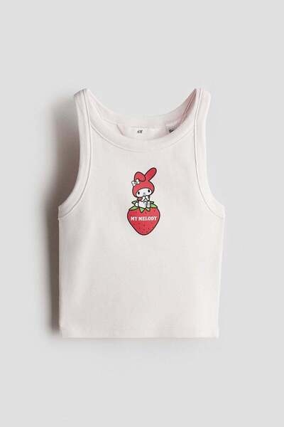 H&M Printed Vest Top
