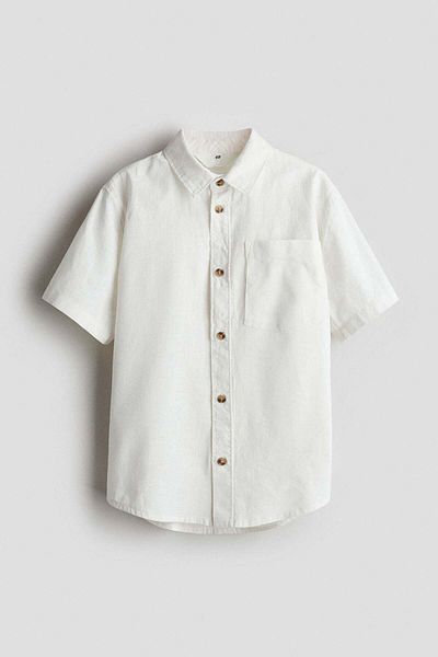 H&M Linen-blend Shirt
