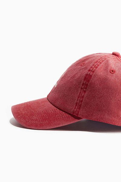 H&M Embroidered-motif cotton cap