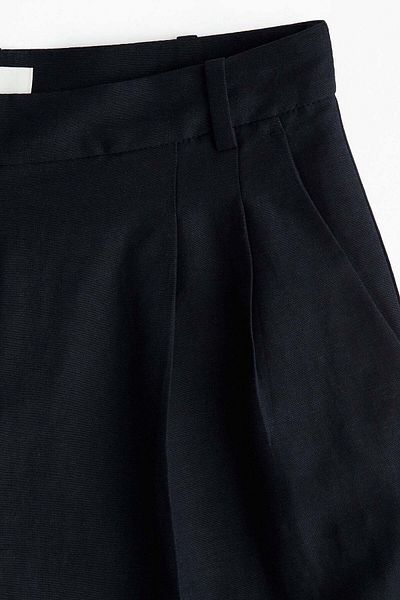 H&M Wide linen-blend trousers
