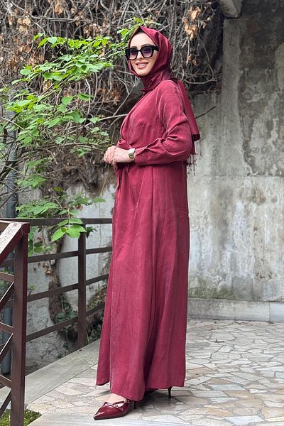Cloche Haily Dress Cl25Y03Cl372001 Claret Red