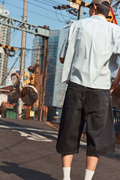 H&M Super Baggy Denim shorts