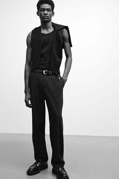H&M Relaxed Fit Jersey Trousers