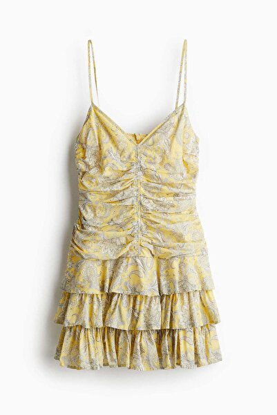 H&M Tiered-skirt strappy dress