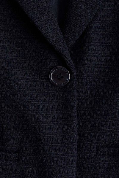 H&M Textured-weave blazer
