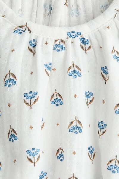 H&M Cotton muslin top