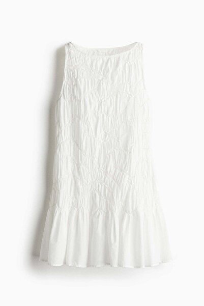 H&M Ruched cotton dress