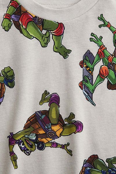 H&M Printed oversized T-shirt
