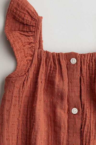 H&M Cotton romper suit