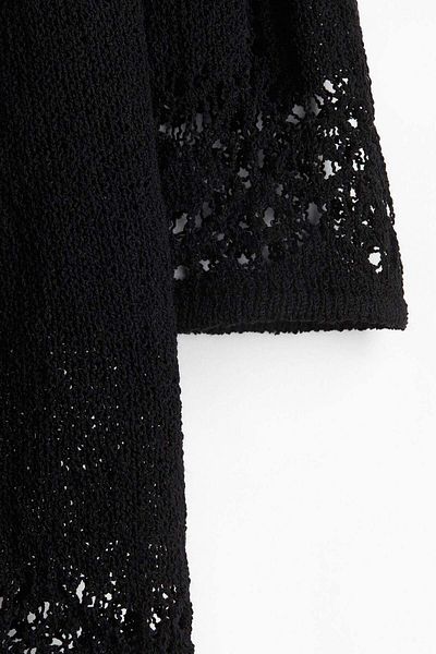 H&M Hole-knit mini dress