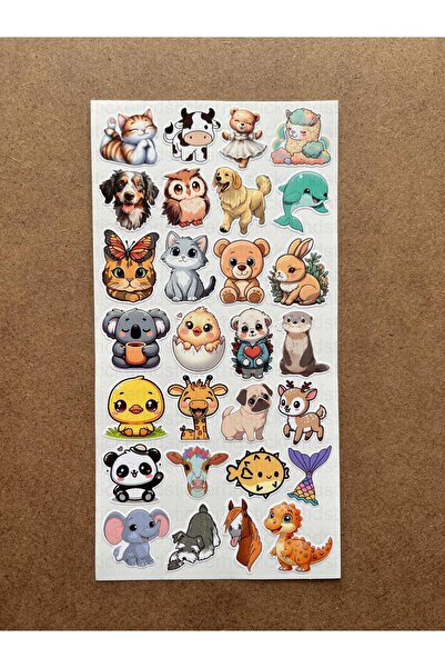 hdsticker 190 de bucăți autocolant drăguț pisică, floare, legume, tort, animal, fructe tutorial set de autocolante pentru cameră pentru copii